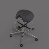 TF04 ESD cleanroom Saddle chair
